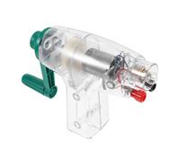 Yardenfun Handheld Crank Generator Portable DIY Model Generator for Science Experiments Lightweight Design for Electrical Circuits for Students and Enthusiasts Energy Saving