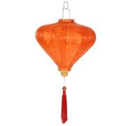 Yardenfun Hanging Lantern Vietnamese Lantern Lamp for Wedding Party Garden Yard Orange