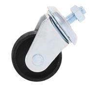 Yardenfun Heavy Duty Hydraulic Horizontal Jack Replacement Caster Wheel 12Mm Stem Diameter Universal Garage Jack Caster for Car Accessories