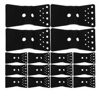 Yardenfun Heavy Duty Shade Cloth Clips 20Pcs Plastic Mesh Buckles, Reusable Non-Slip Clamps for Garden Netting and Outdoor Sunshade