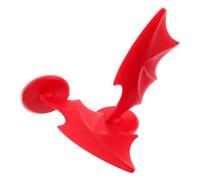 Yardenfun Helmet Wings Red 2pcs Helmet Decorations Plastic Wings Shaped Universal Fit for Motorcycle Cycling Biking
