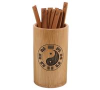 Yardenfun I Ching Divination Kit Portable Bamboo Bucket with Chinese Sticks for Accurate Fortune Telling Feng Shui Learning Tool Enhancing Luck and Cultural Insight