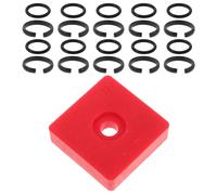 Yardenfun Impact Wrench Retaining Ring with O-Ring and Anvil Clip Fast Installation Pneumatic Socket Retainer for Automotive and Industrial Repair Tool Fasteners for Impact Drivers