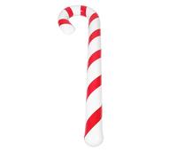 Yardenfun Inflatable Candy Canes: Christmas Pvc Blow Up Candy Cane Props for Holiday Christmas Pool Floats Celebrations Party Decorations