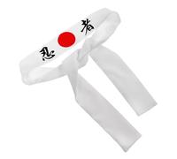 Yardenfun Japanese Style Samurai Headband Wide Karate Training Cheering Headband Comfortable for Sushi Chefs Parties Fits Durable Non Fading Design