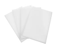 Yardenfun Jewellery Box 4pcs White Sponge Insert Pads Featuring with Compartments for Packaging for Rings and Earrings Jewelries and Rings, for Trade Shows and Jewelry Displays in Stores
