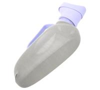Yardenfun Leak-Proof and Raised Splash Guard with Ergonomic Curved Opening Female Urinal Urinal with Lid 40oz Plastic Portable for Bedridden Women and Postsurgery Patients for Hospital