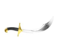 Yardenfun Lightweight Plastic Pirate Sword for Halloween Cosplay and Party Props Versatile Pirate Costume Accessory for Adults and Stage Performances