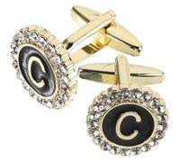 Yardenfun Men’S Round Cufflinks Set, 1 Pair of Suit Shirt Studs for Men, Decorative Cuff Links Accessories for Formal Wear, Wedding and Business Shirts