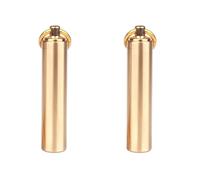 Yardenfun Mini Metal Storage Cases Outdoor Emergency Containers for Camping Climbing Travel Yellow Compact Holders