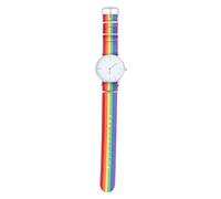 Yardenfun Multicolor Watches for Women Featuring a Silver Quartz Wrist Watch a Comfortable Stainless Steel Multicolor Band, Precise Moving Mechanism, and Elegant Design for Occasions