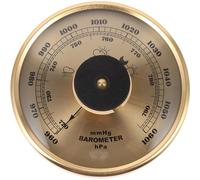 Yardenfun Multifunctional 3-In-1 Insert Barometer with Hygrometer and Thermometer, 108Mm Dial Indoor Weather Station for Home Use and Atmospheric Pressure Monitoring