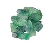 Yardenfun Natural Rough Green Fluorite Stones for DIY Crafts Aromatherapy Diffuser Vase Fillers Unique Textured Home Stone Decoration