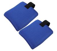Yardenfun Non-Slip Soft Wheelchair Footrest Cushion for Elderly Shock Absorbing Leg Rest Pad Easy-Clean Footplate Protector for Various Wheelchair Models