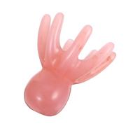 Yardenfun Octopus Head Massager Comb Pink Manual Leg Scalp Scratcher for Deep Relaxation Portable Handheld Tool to Tightness Sleep Quality and Stimulate Hair Growth for Women