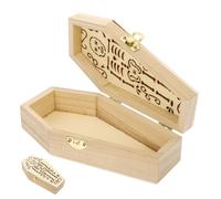 Yardenfun Pet Urn Keepsake Box Casket Coifin Pet Bereavement Gifts Ashes Box Halloween Jewelry Container Festive Decor