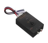 Yardenfun Ph-2 Car Audio High to Low Rca Amp Converter with Delay Function, 2-channel Line Level Adapter for Car Subwoofer and Stereo Amplifier, Speaker Wire Rca Converter for Vehicle Audio