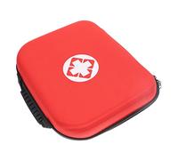 Yardenfun Portable Emergency Medicine Storage Bag Red Kit Organizer for Home Travel Car Use Practical Medical Container Pouch for Daily and Business Trips