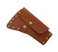 Yardenfun Portable Outdoor Cover with Durable PU Leather Sheath Protective Sleeve for Camping Bushcraft and Survival Gear Safety