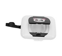 Yardenfun Portable Wipes Dispenser Box with One Hand Button Leak Storage Container for Diaper Bags Backpacks and Travel Design Keeps Wet Tissues Fresh and Accessible for Outdoor Use