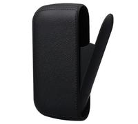 Yardenfun PU Cigarette Storage Box with Press Button Compact Portable Case for Thick Fine Cigarettes Brushed Finish Organizer for Outdoor Travel and Indoor Use