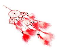 Yardenfun Rainbow Dream Catcher Wall Hanging Ornament Cute Indoor Home Decor for Girls Boho Style Dreamcatcher Pendant