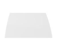 Yardenfun Rainproof Mailbox Cover White Plastic Weatherboard Shield 14.8x11.2x4in Outdoor Wall Mounted Mailbox Rain Barrier Protector for Garden and Post Boxes