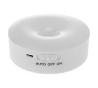 Yardenfun Rechargeable LED Battery Night Light with Human Motion Sensor Rotatable Warm Cabinet and Wardrobe Light for Bedroom Stairs Study Portable USB Charging