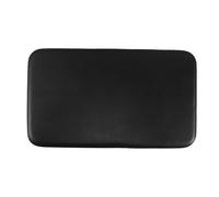 Yardenfun Rollator Seat Cushion: 15.6x8.9x1.2in Wipeable PU Seat Pad for Folding Walker - Non Slip Textured Padding Cushion with Mounting Hole for Rollator Chair