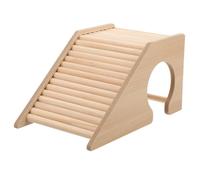 Yardenfun Rosewood Wooden Hamster Ladder with No Burr Multi-function Design Hamster Cage Accessory Pet Cage Climbing Ladder and Chinchilla