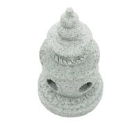 Yardenfun Sandstone Pagoda Decor Compact Zen Garden Statue for Aquarium Fairy Garden Bonsai Micro Landscape Ornament for Balcony Patio Indoor Outdoor Spaces