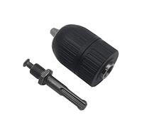Yardenfun Self-Tightening Drill Chuck Set Handheld Compatible Tool for Rotary Applications Effortless for Wood and Cardboard Drilling Tasks