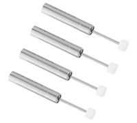 Yardenfun Slow Close Trash Can Lid Damper Hydraulic 4Pcs Buffer Piston 55~59N Easy Installation for Kitchen Cabinet Doors and Wastebaskets