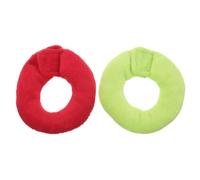 Yardenfun Soft Adjustable Elizabethan Collar 2Pcs Lightweight Breathable Neck Cone for Hamsters Guinea Pigs Post-Surgery Enhanced Protection