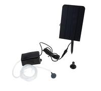 Yardenfun Solar Powered Oxygen Pump for Outdoor Fish Ponds Efficient Oxygenation Tool with Low Power Consumption for Aquariums and Hydroponics Aerator for Fish Enthusiasts