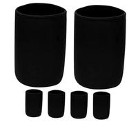 Yardenfun Sprouting Jar Blackout Sleeves Hydroponic Glass Bottle Lid Covers Mason Jar Shade Covers 6 Pack Sprouting Supplies