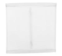 Yardenfun Square Air Conditioning Vent Deflector Plastic Iron Cloth Sleek Minimalist Style White Enhanced Comfort Preventing Direct Blowing for Offices and Homes