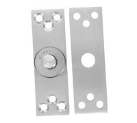 Yardenfun Stainless Steel Pivot Door Hinge Hidden Concealing Rotating Hinges for Cabinets Wardrobes Bookshelves Full Rotation Concealed Hardware