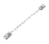 Yardenfun Stainless Steel Window Security Chain Lock for Home and Office Anti-Theft Safety Lock Door Restrictor for Sliding and Patio Doors with Cold Rolled Steel Chain