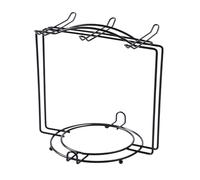 Yardenfun Sturdy Stainless Steel Mug Holder Stand with Wide Base for Cups and Plates Cup Organizer Rack for Kitchen Storage and Dish Drainage Multi-use