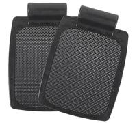 Yardenfun Sturdy Wheelchair Footrest Replacement Footplates with Plastic Pedal Stable Support for Indoor Wheelchairs Safe Slip Design for Users with Mobility