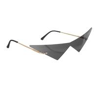 Yardenfun Sunglasses of Men me Women Lightweight, for Triangle please help to splitting classification this title Comfortable Rimless Metal and Plastic Frame, Stylish do UV Blocking