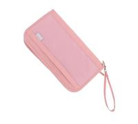 Yardenfun Travel Passport Wallet Portable Oxford Cloth Id Storage Bag for Women Men RFID Shielding Document Holder for Travel Secure Card Bag Boarding Pass Compartment