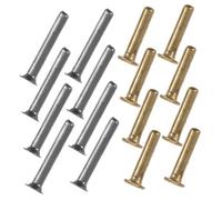 Yardenfun Umbrella Rib Connectors 16pcs Rivet Kit Easy to Use Repair Pins for Personal Parasol Custom Umbrellas