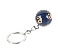 Yardenfun Unique Keychain Diagrams Ball Novelty Keyring for Tai Chi Lovers Adorable Keyring