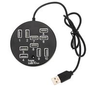 Yardenfun USB Hub USB Expander Adapter High-speed Multi-port Extension for Laptop Desktop Computer Plug and Play Hub for Keyboard Mouse Flash Drives External Devices