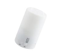 Yardenfun USB Ultrasonic Aroma Diffuser Mini Essential Oil Humidifier with Warm White Light for Car Home Yoga Office Spa Bedroom Aromatherapy Machine