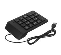 Yardenfun Usb Wired Key Numeric Keypad Mechanical Numpad for Laptop Compact Number Pad Stable Connection for Accounting and Data Entry