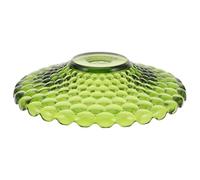 Yardenfun Vintage Green Glass Lamp Shade Round Pendant Light Cover for Hanging Table Floor Wall Sconce Fixtures Easy-Clean Classic Accessory with Versatile Use and Timeless Style