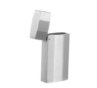Yardenfun Vintage Metal Lighter Case Cover with Safety Flip Top Portable Mini Pocket Protector Sleeve for Men Retro Style Cigarette Lighter Holder for Outdoor Survival and Travel